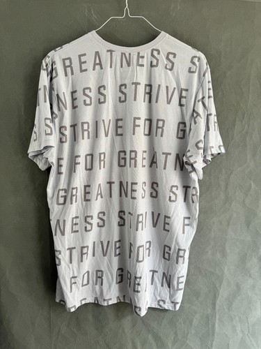 T-shirt uomo Nike XXL logo bianco manica corta Dri Fit - Foto 2 di 6