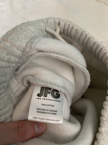 Joe Freshgoods New Balance Youth Medium Gray Inside Voices Sweatpants READ! - Picture 8 of 12