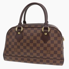 Louis Vuitton LV Duomo Gebraucht Handtasche Damier Leder N60008 Vintage #CH91 A