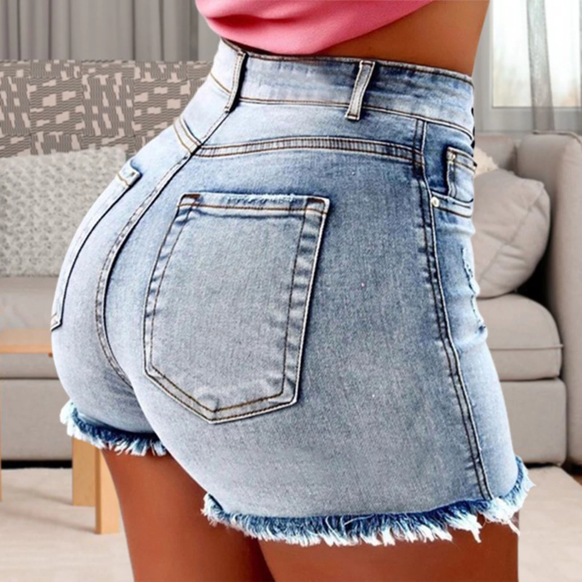 Slim shorts deals ladies