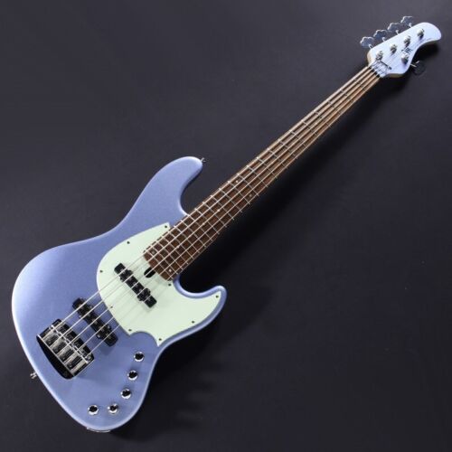 MAYONES Jabba Custom 5 Monolite Frozen Blue Metallic/MH New Electric Bass