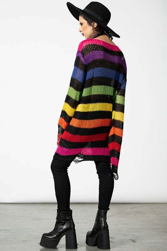 Killstar Over the Rainbow Knit 