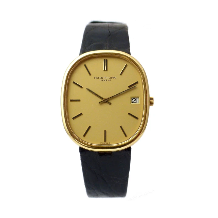 Patek Philippe — Patek Philippe Ellipse d'Or 3605 Jumbo Yellow Gold Automatic