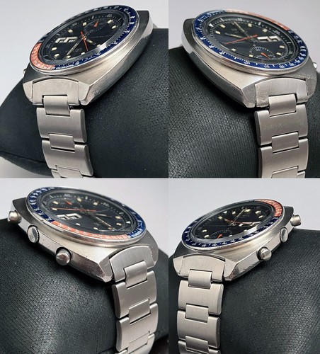 Rare Original Seiko 6139-6009 Resist/Resist/Notch Chronograph - 1969 - Works - Picture 6 of 22