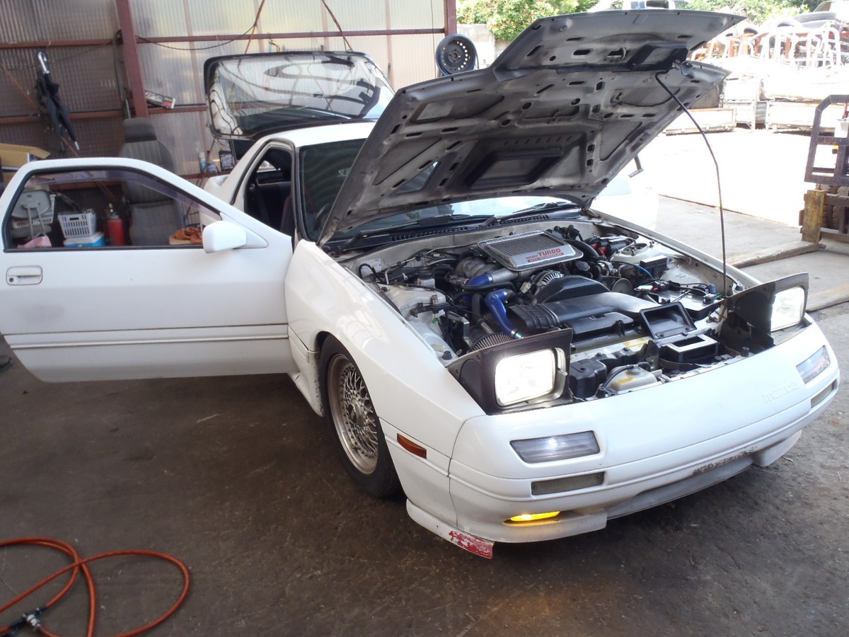 Mazda RX7 FC KOUKI Savanna S5 13b Front Bonnet Lift Hood Support