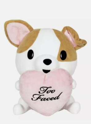 Too Faced Clover Stuffed Plush Puppy Toy LIMITED EDITION
