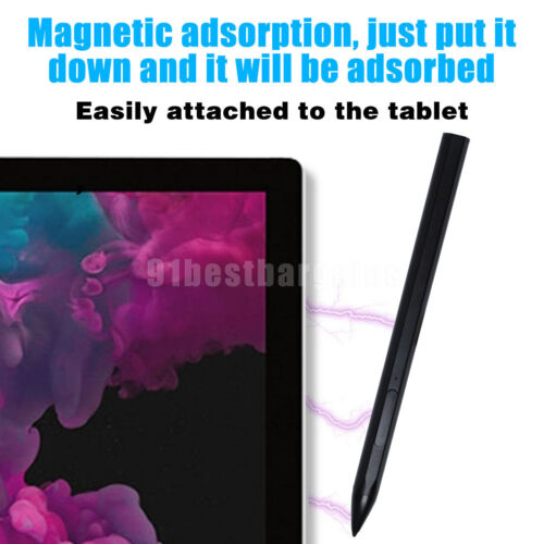 For Microsoft Surface Pro 7/6/5/4 Active Stylus Magnetic Smart Rechargeable Pen - Picture 10 of 19