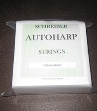 Schreiber Chromaharp Autoharp Strings Loop End Full Set
