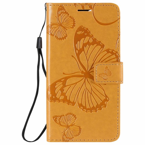 3D Leather Butterfly Wallet Phone Case For iPhone 11 12 14 Pro Max X XR 8 7 6 SE - Picture 14 of 55