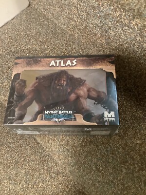 Mythic Battles Pantheon: Atlas expansion, Kickstarter, Factory sealed