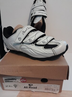 PEARL IZUMI All Road Women’s cycling Biking Shoes White Sz EU 37 US 