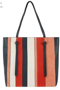 accessorize striped bag