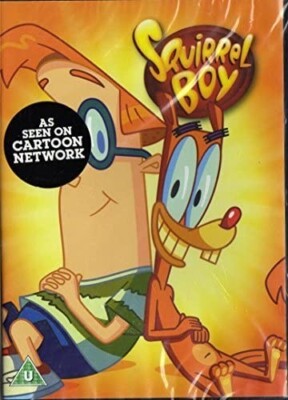 Squirrel Boy (DVD) Cartoon Network (REGION FREE) UK