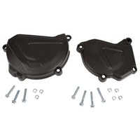 Polisport Kupplungs/ZüNdungsdeckelschutz Yamaha YZ 250 05-20, Schwarz