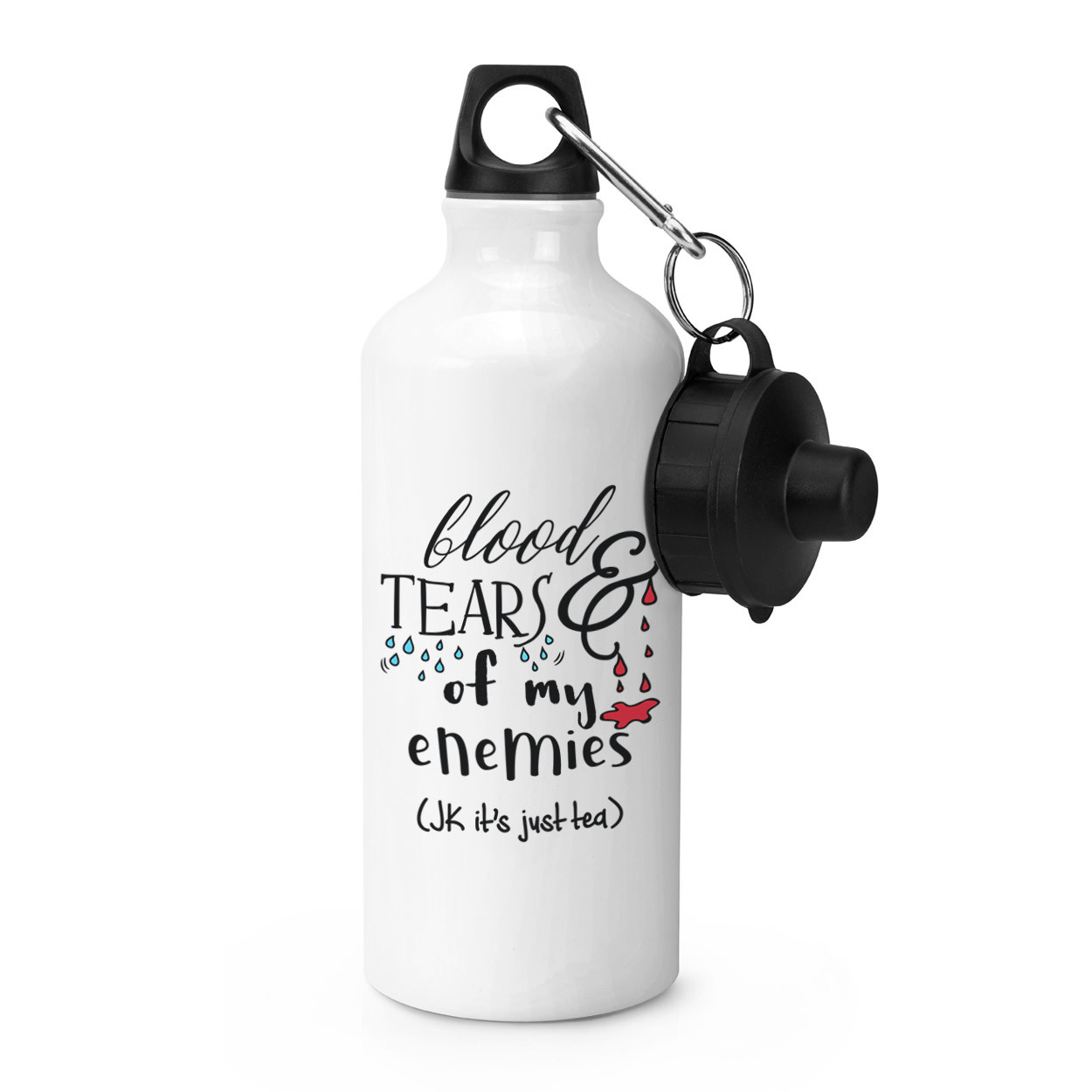 Blood And Tears Of My Enemies Tea Sports Drinks Bottle Camping - Funny Joke
