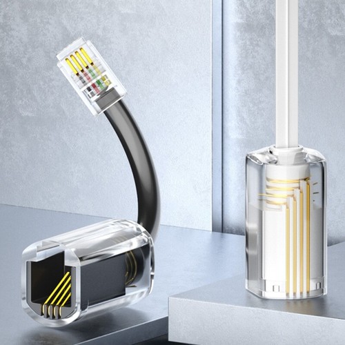 High Quality Telephone Cord Detangler Free Rotate No More Tangling Cord - Zdjęcie 4 z 10