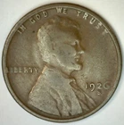 1926 S Lincoln Bronze Wheat Cent Coin 1c US Type Penny Very Good Circulated VG