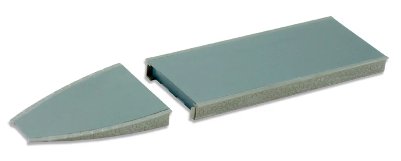 Peco ST91 N Gauge Complete Platform System (Stone Type)