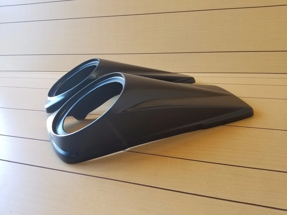 TAPAS DE ALTAVOZ HARLEY DAVIDSON 8X8 PARA ALFORJAS ELÁSTICAS TOURING 94-2013 FLH Foto 2 de 3