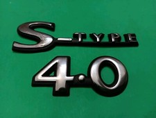 Jaguar Oem 2000 2001 2002 S-type 4.0 Rear Emblem Badge Logo Nameplate Set Oem 