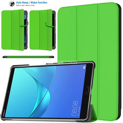 Smart Case Flip Magnetic Stand Cover Fits Huawei MediaPad M5 8 (8.4" Inch) 2018 - Picture 5 of 14