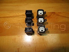 (6x) EV1 (Jetronic) to EV6 / EV14 (USCAR) Fuel Injector Adapters / Connectors