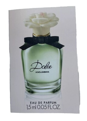 Dolce & Gabbana Dolce 0.05 oz 1.5 ml Eau De Parfum Spray Mini Travel Sample Vial