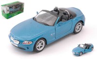 Welly Scale Diverse Bmw Z4 Blau Modellbau 39 Cm 11 Statisches Modell Diecast