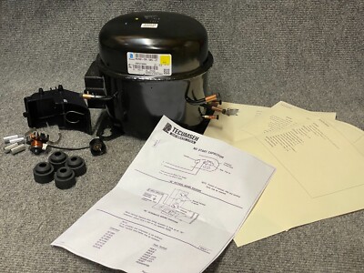 Tecumseh AEB1413AXA 1/3 HP Low Back Pressure 120V Hermetic Compressor NEW