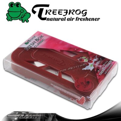 Cherry Squash- TreeFrog Tree Frog Natural Xtreme Fresh Box Car Air Freshener