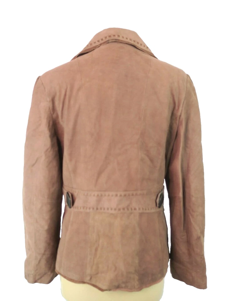 Columbia RYDR Suede Leather Blazer Jacket NWT XL Brown One Button Lined Western - Image 2 of 4