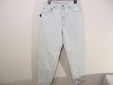 Vtg 90s Men's Levi's 550 Jeans Fit around 32x31 Tag 33x32 Light Wash Made USA