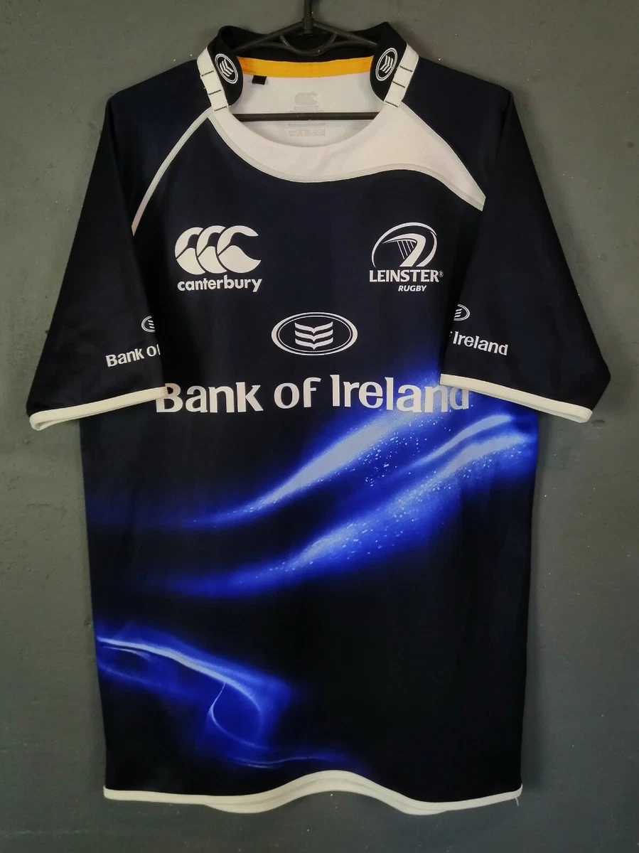 MEN S CANTERBURY RUGBY UNION LEINSTER 2009 2011 HOME SHIRT JERSEY MAILLOT SIZE M