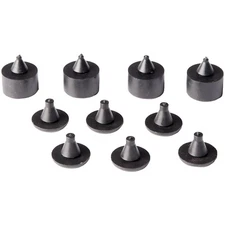 Key Parts 0846-712 Hood Bumper Kit 1947-1955 Chevy/GMC Pickup Truck/Suburban