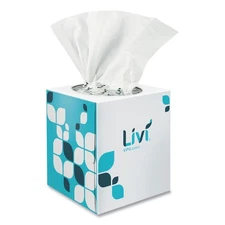 Livi VPG Select 11516 2-Ply Cube Facial Tissue - White (1-Carton) New