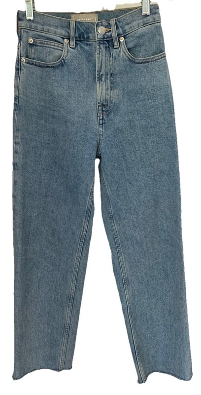 Everlane Jeans Womens Size 23 Blue Cotton 