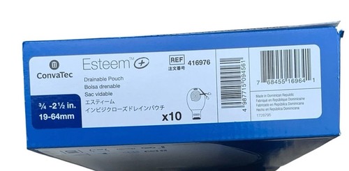 Convatec Esteem 416976 Stomabeutel 10er Box 1.4.28 - Bild 3 von 3