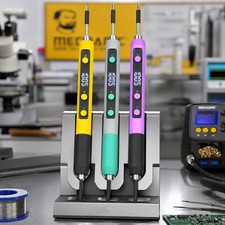 C210 12W USB Digital L&ouml;tkolben Intelligent Temperatur Einstellbar Typ-C