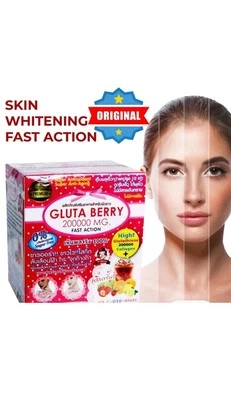 100% PURE Gluta Berry 200000mg DRINK. Skin Whitening DRINK Anti-Aging Acne Wrinkle Removal