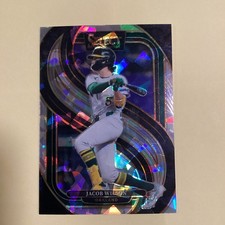 Jacob Wilson [Cracked Ice] #164 2025 Panini Select Premier Level Prizm
