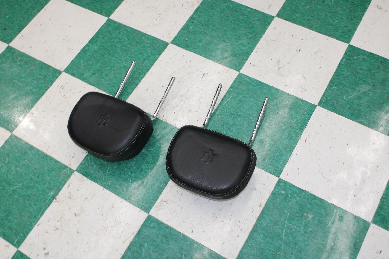 Maserati Ghibli 2014-2019 Front Left, right Headrests Pair Black