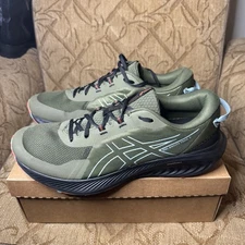 Asics Mens Gel Excite Trail 2 1011B594 Green Running Shoes Sneakers Size 13 EUC!