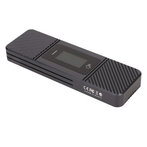 M.2 SSD Enclosure USB3.2 GEN2 Smart Display Solid State Drive Enclosure For NEW - Afbeelding 4 van 12