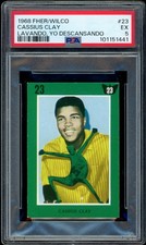 1968 CASSIUS CLAY FHER/DETERGENTE WILCO LAVANDO, YO DESCANSANDO #23 (PSA 5)