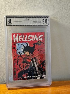 Hellsing volume 4 first English printing (2004) Dark Horse BGS 9.0