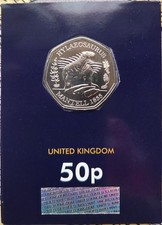 2020 Hylaeosaurus Dinosaur Change Checker 50p Coin BUNC
