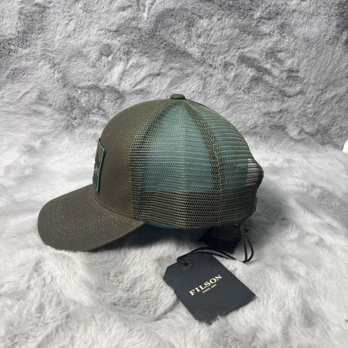 【新品】FILSON (フィルソン) Logger Mesh Cap グリーン Logger Mesh Cap - Otter Green / Hunt Fish | Filson