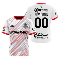 Personalized LIGA Deportivo Toluca Shirt Bold Red Gray Diagonal Stripes All Size
