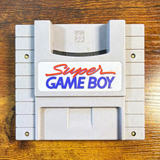 Nintendo Super Game Boy Adapter Cartridge SNS-027 for SNES Super Nintendo Gray