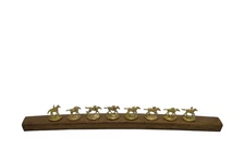 Elite Wine Racks Oak Barrel Stave Cork Display Compatible With Blanton's Bour...